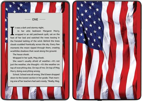 MightySkins Skin Compatible with Amazon Kindle Paperwhite 2018 (Waterproof Model) - Firefighter | Protective, Durable, and Unique Vinyl Decal wrap Cover | Easy to Apply, Remove| Made in The USA in Saudi Arabia