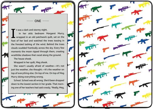 MightySkins Skin Compatible with Amazon Kindle Paperwhite 2018 (Waterproof Model) - Firefighter | Protective, Durable, and Unique Vinyl Decal wrap Cover | Easy to Apply, Remove| Made in The USA in Saudi Arabia