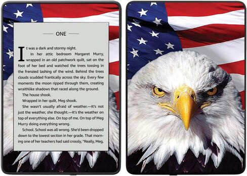 MightySkins Skin Compatible with Amazon Kindle Paperwhite 2018 (Waterproof Model) - Firefighter | Protective, Durable, and Unique Vinyl Decal wrap Cover | Easy to Apply, Remove| Made in The USA in Saudi Arabia