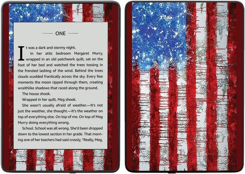 MightySkins Skin Compatible with Amazon Kindle Paperwhite 2018 (Waterproof Model) - Firefighter | Protective, Durable, and Unique Vinyl Decal wrap Cover | Easy to Apply, Remove| Made in The USA in Saudi Arabia