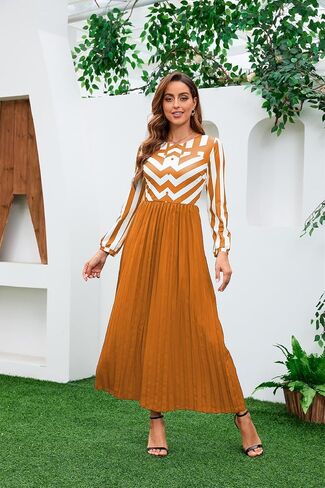 Women's Summer Floral Spaghetti Strap Long Maxi Dresses Low-Cut Bohemian Beach Sundress in Kuwait