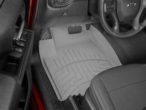 Weathertech Floorliner HP Custom Fit Floor Floor for Ford Super Duty-1st و 2nd Roll (441012-1-6IM) ، Black in Saudi Arabia