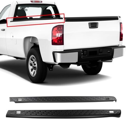 قبعات السرير Pit66 Cover Cover Protector متوافق مع Chevy Silverado 2007-2013/ Silverado 2500 HD 3500 HD 2007-2014 2PCs (فقط يناسب 6'6 "، لن يناسب 2007 كلاسيكي) in Saudi Arabia