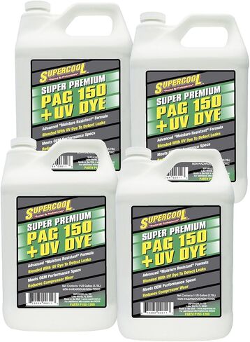 TSI Supercool P150-128D PAG 150-fiscosity بالإضافة إلى زيت الصبغة U/V-1 جالون in Saudi Arabia