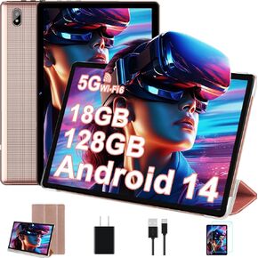 Tablet 2024 11 بوصة قرص Android 14 أقراص مع سعة تخزين كبيرة 128 جيجابايت + 20 جيجابايت ، أوكترا) 2.0 جيجا هرتز ، و 8000 مللي أمبير في الساعة ، و 18 واط شحن سريع ، و wifi 5g ، ونظام تحديد المواقع العالمي (GPS) ، وكاميرا 5 + 13 ميجابكسل ، وكاميرا عريضة L1 ، in Kuwait