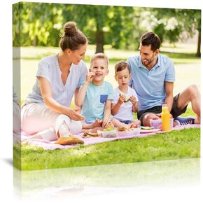 TreeDeal Custom Canvas Prints with Your Photos, Framed 11" x 14" Personalized Pictures Print, Customized Photo to Canvas Wall Art Ideal for Home Decor Gift Wrapping Pets Family Baby Wedding in Saudi Arabia