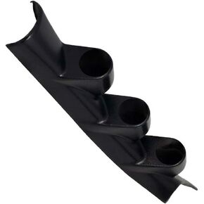 GlowShift Black Triple Pillar Gauge Pod Compatible with Scion FR-S 2012-2016 - ABS Plastic - Mounts (3) 2-1/16" (52mm) Gauges to Vehicle's A-Pillar in Kuwait