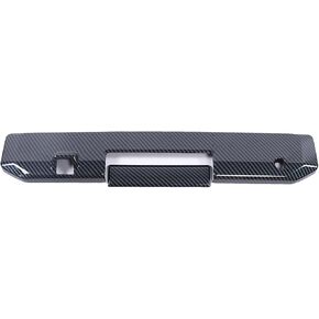 غطاء مقبض الباب الخلفي لفيلم Mitsubishi Triton & L200 2024 2025 الملحقات ، ABS خلفي الباب مقبض مقبض وعاء ملصق واقي (نمط ألياف الكربون) in Kuwait