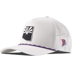 Branded Bills Arizona Vintage PVC 5-Panel Performance, Lightweight, Comfortable Baseball Cap in Kuwait