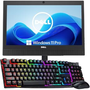 Dell OptiPlex 3050 All in One PC Desktop Computer, Core i5-6500T Processor, 16GB RAM, 256GB SSD, WiFi, Bluetooth, Windows 10 Pro (Renewed) in Saudi Arabia