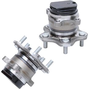 Detroit Axle-FWD Pair Beal Wheel Hubs for 2008-2013 Nissan Rogue ، 2014-2015 Nissan Rogue Select ، Wheel Hub Bearings Assembly 2000 2011 2012 2012 in Kuwait