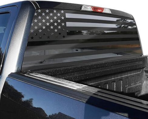 Black Leopard Print Rear Window Decal for Trucks, SUVs & Cars (65x17 Inches) - Cheetah Animal Design Window Sticker - Easy to Apply, UV Resistant, Fits Pickup Trucks & Jeep Windows in Saudi Arabia