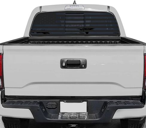 Black Leopard Print Rear Window Decal for Trucks, SUVs & Cars (65x17 Inches) - Cheetah Animal Design Window Sticker - Easy to Apply, UV Resistant, Fits Pickup Trucks & Jeep Windows in Saudi Arabia