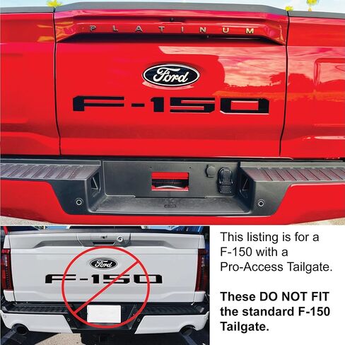 Eurosport Daytona- متوافق مع 2024 Corrent ، Ford F150 Pro Access Letters (Haseor) in Saudi Arabia