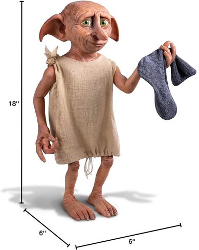 The Ashton-Drake Galleries Warner Brother's Harry Potter Dobby The House Elf Collectible Figure, 18 inches, Poseable, Hand-Painted Vinyl in Saudi Arabia
