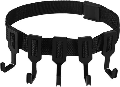 شماعات حزام Mioyoow Treestand مع السنانير ، شماعات القوس خفيفة الوزن ، حامل معدات الرماية متعددة الصدفة لصيد التخييم in Kuwait