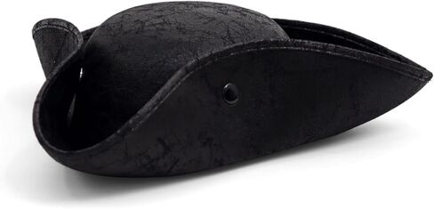 جمع قبعة القراصنة الجلدية المزيفة الحاضر للبالغين - قبعة القراصنة القراصنة على الطراز القديم للرجال والنساء in Kuwait