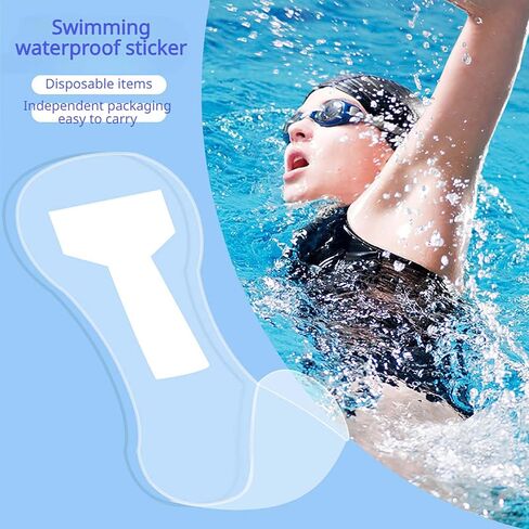Women's Waterproof Sanitary Pads for Swimming, Skin-Friendly Prevention for Swimming & Daily Activities, Reusable Adhesive Patches (6PCS) in Saudi Arabia