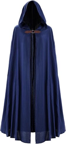 فورنا عصر النهضة مقنعن للنساء الرجال كيب كيب من العصور الوسطى لوزارة الأزياء الهالوين in Kuwait