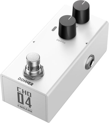 Donner EMBARK 02 Distortion Guitar Pedal, DIY Shell, Electric Guitar, Analog Guitar Effect Pedal, true bypass in Kuwait