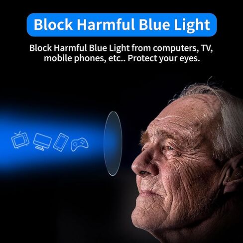 Multifocal reading glasses men's metal reading glasses anti-blue light reading glasses GA2306 in Saudi Arabia