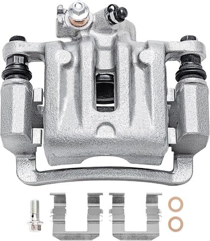 Detroit Axle - الخلفية اليمنى الفرامل الفرجار لـ Chevy Expenox GMC Terrain Pontiac Torrent Saturn Vue 2009 2009 2010 2012 2013 2014 2015 2015 2017 Disc Brake Pariper W/Bracket Replace in Saudi Arabia