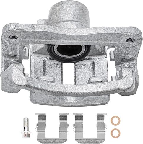 Detroit Axle - الخلفية اليمنى الفرامل الفرجار لـ Chevy Expenox GMC Terrain Pontiac Torrent Saturn Vue 2009 2009 2010 2012 2013 2014 2015 2015 2017 Disc Brake Pariper W/Bracket Replace in Saudi Arabia