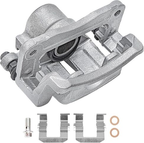 Detroit Axle - الخلفية اليمنى الفرامل الفرجار لـ Chevy Expenox GMC Terrain Pontiac Torrent Saturn Vue 2009 2009 2010 2012 2013 2014 2015 2015 2017 Disc Brake Pariper W/Bracket Replace in Saudi Arabia