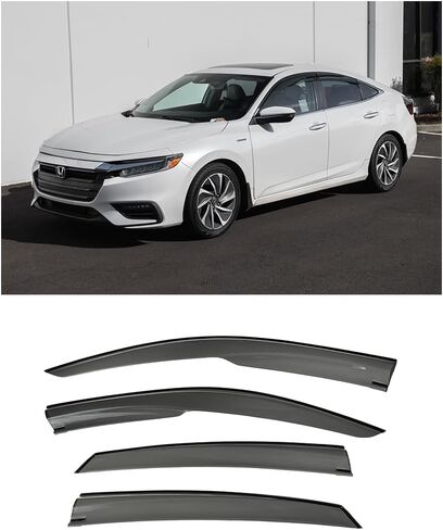 استبدال لعام 2019-2022 هوندا إنسايت نماذج EOS Vissors Tape-on Style Side Side Side Window Distlectors in Saudi Arabia
