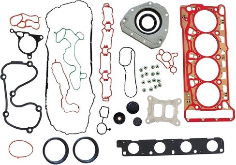 XQSMWF Engine Cyl Head Gasket Repair Kit set 06L103649B 06L109675C 06L103383B Compatible with VW Beetle Jetta Passat Compatible with Audi A3 S3 A4 A5 A6 Q5 1.8L 2013-2018# 06L103383 06K103171E in Saudi Arabia