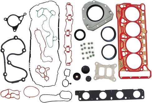 XQSMWF Engine Cyl Head Gasket Repair Kit set 06L103649B 06L109675C 06L103383B Compatible with VW Beetle Jetta Passat Compatible with Audi A3 S3 A4 A5 A6 Q5 1.8L 2013-2018# 06L103383 06K103171E in Saudi Arabia
