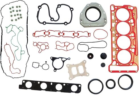 XQSMWF Engine Cyl Head Gasket Repair Kit set 06L103649B 06L109675C 06L103383B Compatible with VW Beetle Jetta Passat Compatible with Audi A3 S3 A4 A5 A6 Q5 1.8L 2013-2018# 06L103383 06K103171E in Saudi Arabia