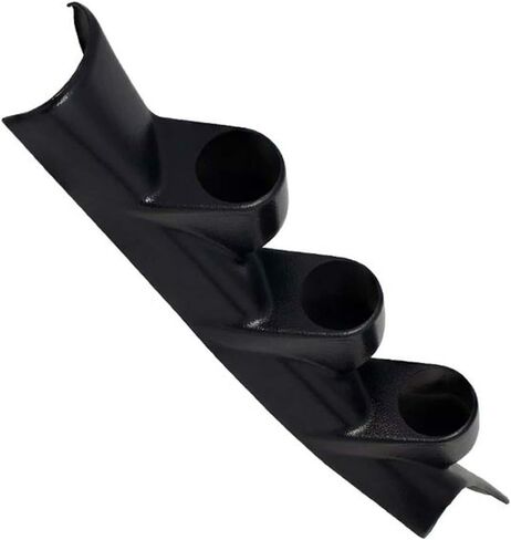 GlowShift Black Triple Pillar Gauge Pod Compatible with Scion FR-S 2012-2016 - ABS Plastic - Mounts (3) 2-1/16" (52mm) Gauges to Vehicle's A-Pillar in Saudi Arabia