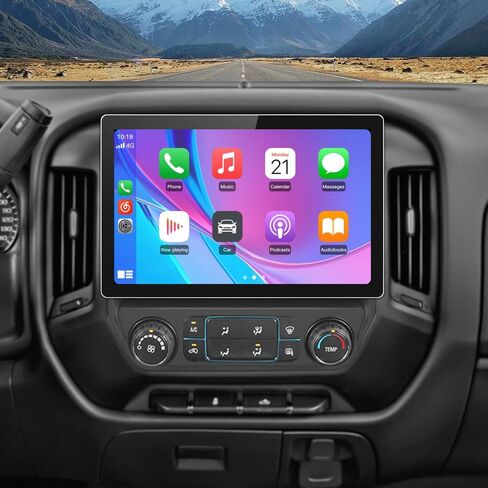 13.1 inch [4G+64G] Car Radio Stereo Android 13 for Chevy Silverado GMC Sierra 2014-2018 with GPS WiFi SWC Wireless CarPlay Android Auto in Saudi Arabia