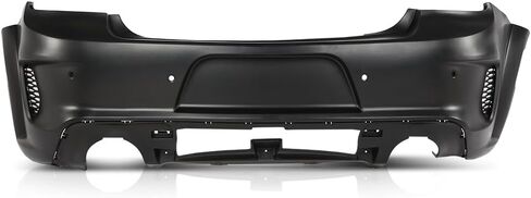 PIT66 Rear Bumper Cover w/Holes Compatible with Dodge Charger 2020-2023 68488292AA, CH1100A56 Black Primed in Saudi Arabia