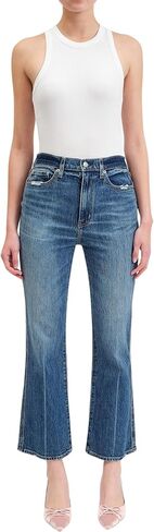 DAZE Women's Soho High Rise Ankle Flare Denim Jeans in Saudi Arabia