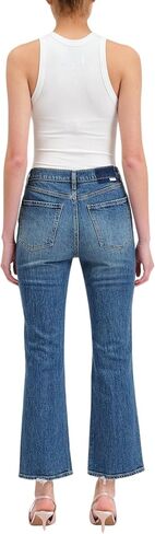 DAZE Women's Soho High Rise Ankle Flare Denim Jeans in Saudi Arabia