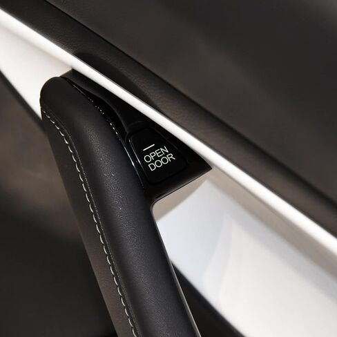 Tomall 16pcs الباب مفتوح ملصقات زر مضيئة لـ Tesla Model 3 Model Y Glow في شريحة خروج الباب المظلم للملصقات الداخلية للسيارة in Saudi Arabia