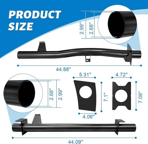 Rear Upper Shock Mount Crossmember Compatible with 2007-2014 Chevy Silverado 1500 & GMC Sierra 1500, Superior Strength and Enhanced Stability in Saudi Arabia