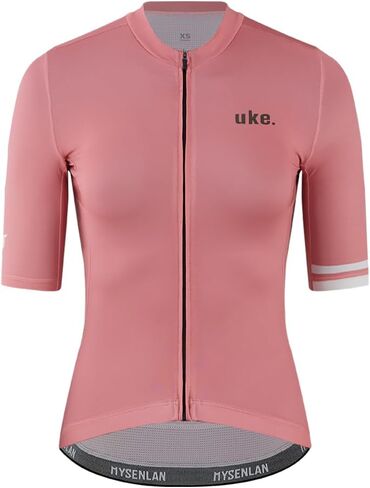 UKE Women's Cycling Jersey Spring Summer Road Cycling Short Sleevee Cycling Top High Elasticity Breathability Comfort in Saudi Arabia