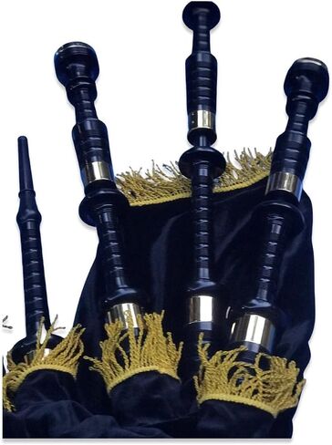 McWilliams Bagpipe, Traditional Scottish Professional Highland Bagpipes For Beginners Adult With Complete Accessories (Bagpipe Chanter Reed) in Kuwait