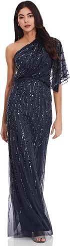 Adrianna Papell Women's Long Beaded Dress in Saudi Arabia