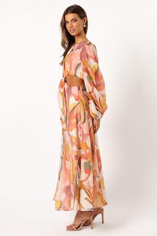 Petal & Pup Women's Laquin Long Sleeve Maxi Dress in Saudi Arabia