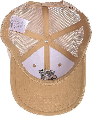 InnoBeta Pug Dad Hat for Men, Pug Gifts for Christmas, Birthday, Adjustable Hard Polyester Trucker Hat Baseball Cap in Saudi Arabia