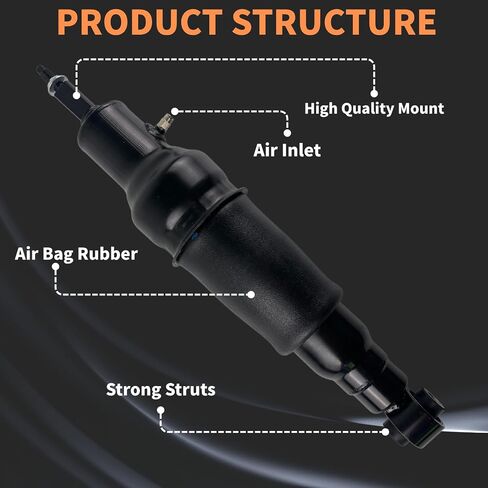 E6210-1LA8A E6210-5ZW0A 2PCS Rear Air Suspension Shock Struts (Non-Hydraulic) Compatible with Infiniti QX56 2011-2013, for Infiniti QX80 2014-2023, for Nissan Armada 2017-2023 in Saudi Arabia