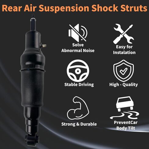 E6210-1LA8A E6210-5ZW0A 2PCS Rear Air Suspension Shock Struts (Non-Hydraulic) Compatible with Infiniti QX56 2011-2013, for Infiniti QX80 2014-2023, for Nissan Armada 2017-2023 in Saudi Arabia