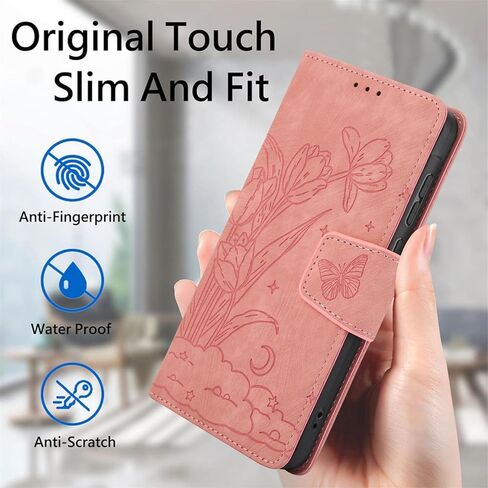 Asuwish Phone Case for Samsung Galaxy S21 Ultra 5G Wallet Cover with Tempered Glass Screen Protector Flip Wrist Strap Credit Card Holder Slot Stand Cell S21ultra 21S S 21 21ultra G5 Women Rose Gold in Saudi Arabia