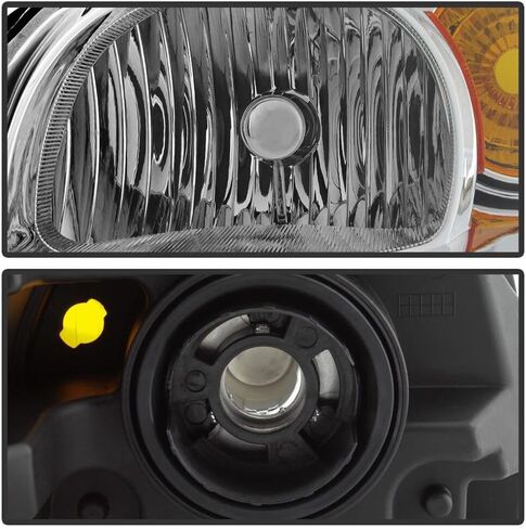 Wairau for Chevy for Cobalt 05-10 ، لـ Pontiac لـ G5 07-10 للتطبيق 05-06 على جانب سائق المصباح الأمامي ، تقنية البولي كربونات الثقيلة الثقيلة للهالوجين SL15555 in Kuwait