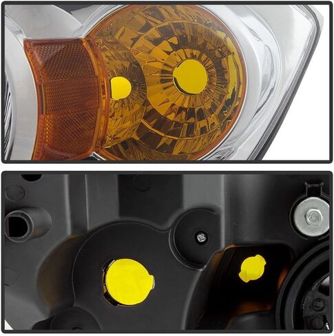 Wairau for Chevy for Cobalt 05-10 ، لـ Pontiac لـ G5 07-10 للتطبيق 05-06 على جانب سائق المصباح الأمامي ، تقنية البولي كربونات الثقيلة الثقيلة للهالوجين SL15555 in Kuwait