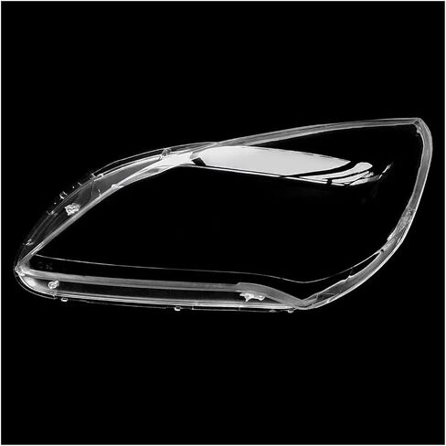 Headlight Housing Compatible For Baic E Serises E130 E150 Headlight Cover Lampshade Clear Car Light Glass Shell Transparent Plexig Mask Lamp Car Accessories(1pair E130) in Saudi Arabia
